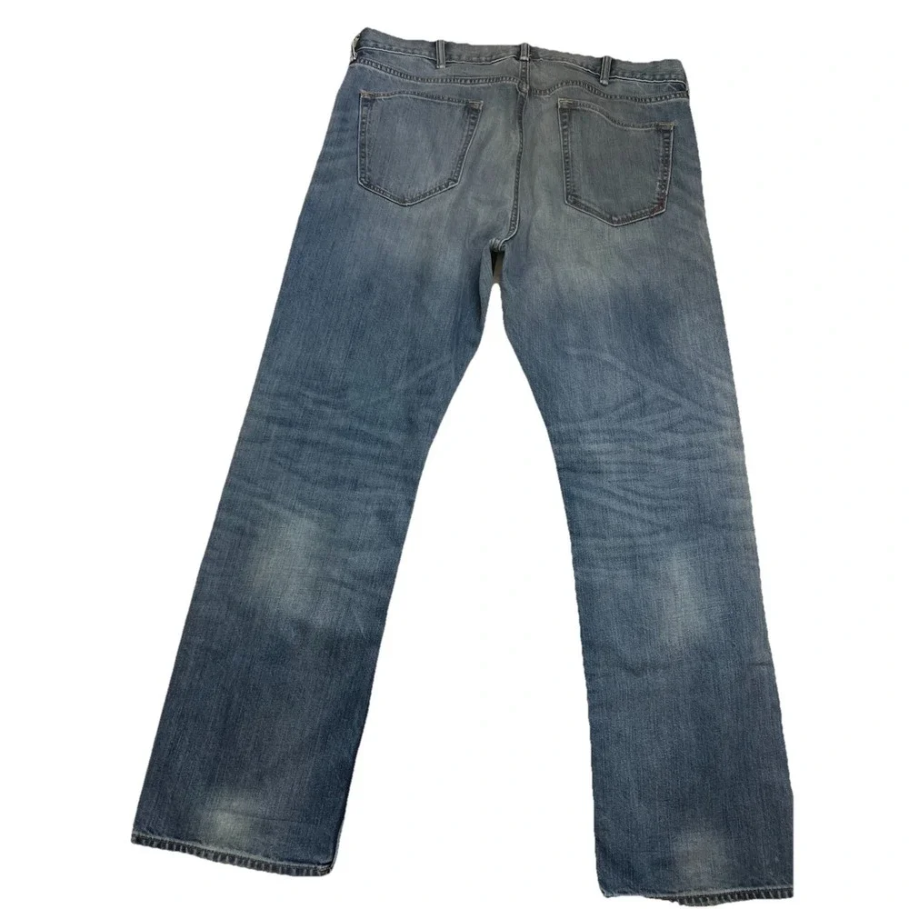 Banana Republic Jeans Men's Vintage Straight 38X32 Medium Wash Distressed